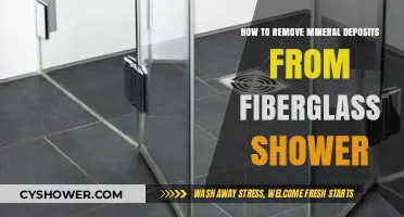 Effective Ways to Remove Mineral Deposits from Fiberglass Showers