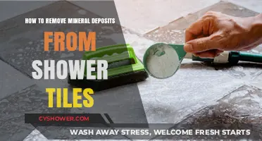 Effective Ways to Remove Mineral Deposits from Shower Tiles Easily