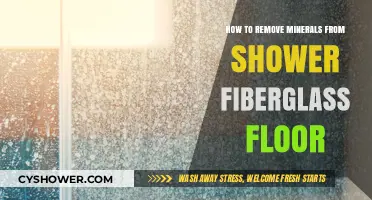Effective Ways to Remove Mineral Stains from Fiberglass Shower Floors