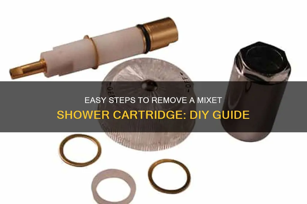 how to remove mixet shower cartridge