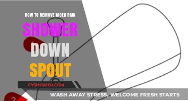 Easy Guide to Removing Your Moen Rain Shower Down Spout