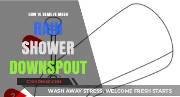 Easy Steps to Remove a Moen Rain Shower Downspout