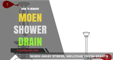 Easy Steps to Remove a Moen Shower Drain Cover
