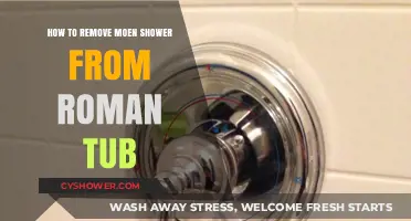 Easy Steps to Remove Moen Shower from Roman Tub