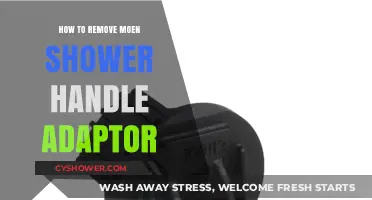 Easy Steps to Remove a Moen Shower Handle Adaptor