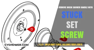 Fixing a Stuck Moen Shower Handle: Removing the Set Screw Easily