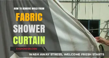 Effective Ways to Remove Mold from Fabric Shower Curtains