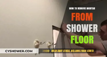 Effective Techniques to Remove Mortar from Your Shower Floor Easily