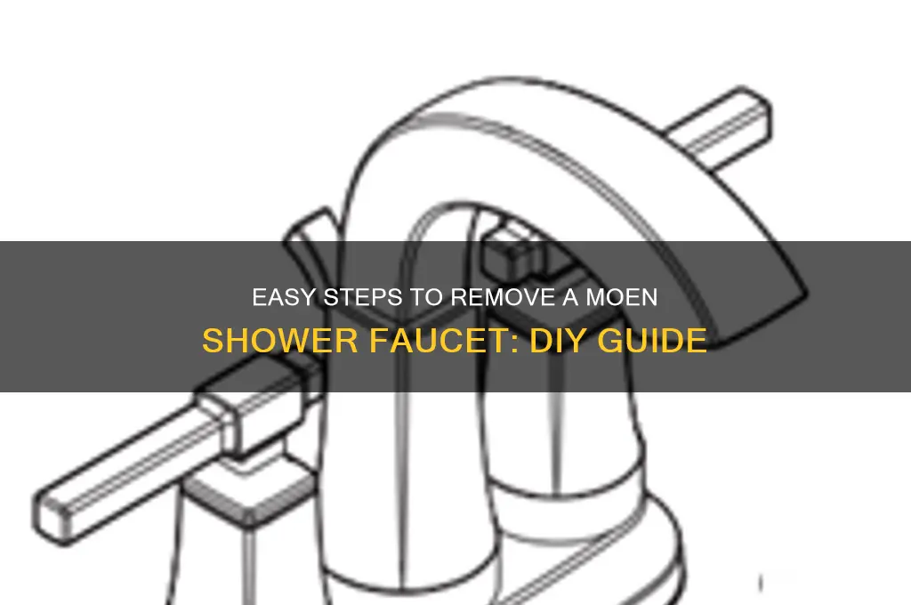 how to remove mowen shower faucet