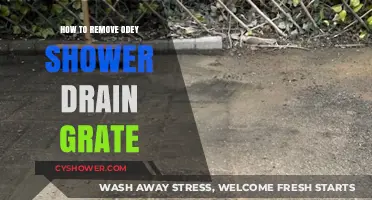 Easy Steps to Remove and Clean Your Odey Shower Drain Grate