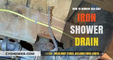 Efficiently Replacing Old Cast Iron Shower Drains: A Step-by-Step Guide