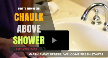Easy Steps to Remove Old Caulk Above Your Shower
