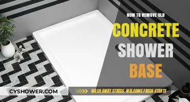 Efficiently Removing an Old Concrete Shower Base: A Step-by-Step Guide