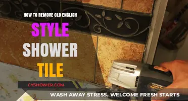 Revitalize Your Bathroom: Removing Old English Style Shower Tile