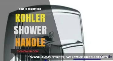 Easy Steps to Remove Your Old Kohler Shower Handle