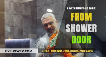 Effective Tips to Remove Old Rain-X from Your Shower Door