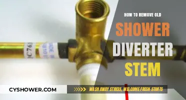 Easy Steps to Remove an Old Shower Diverter Stem