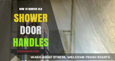 Easy DIY Guide: Removing Old Shower Door Handles Step-by-Step