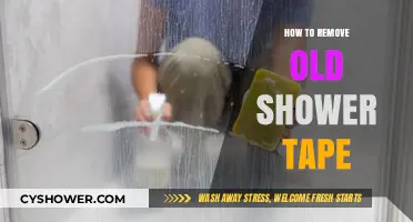 Efficiently Remove Old Shower Tape: A Step-by-Step Guide for Beginners