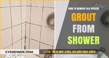 Effective Tips for Removing Old Spilled Grout from Your Shower