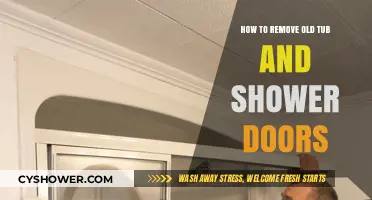 Easy DIY Guide: Removing Old Tub and Shower Doors Safely