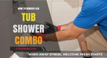 Step-by-Step Guide to Removing an Old Tub Shower Combo