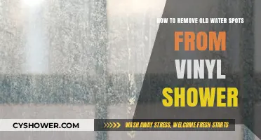 Effective Tips to Remove Old Water Spots from Vinyl Showers