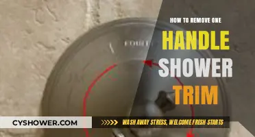 Easy Steps to Remove One-Handle Shower Trim for DIY Repairs