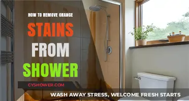 Effective Ways to Remove Orange Stains from Your Shower Easily