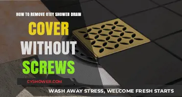 Effortless Removal: How to Remove Screwless Shower Drain Covers