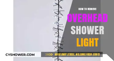 Step-by-Step Guide to Safely Removing Your Overhead Shower Light