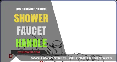 Easy Steps to Remove a Peerless Shower Faucet Handle