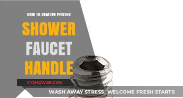 Easy Steps to Remove Your Pfister Shower Faucet Handle