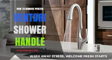 Easy Steps to Remove Pfister Venturi Shower Handle: A DIY Guide