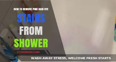 Effective Tips to Remove Pink Hair Dye Stains from Your Shower