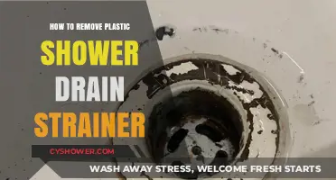 Easy Steps to Remove a Plastic Shower Drain Strainer