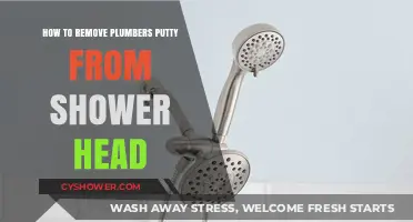 Effective Tips to Remove Plumber's Putty from Your Shower Head