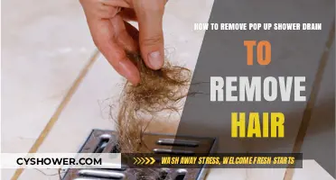 Easy Guide: Removing Pop-Up Shower Drain to Clear Hair Clogs