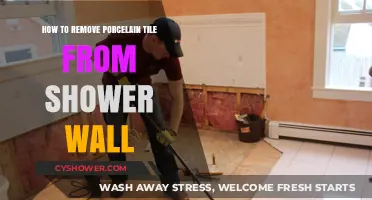 Efficiently Removing Porcelain Tile from Shower Walls: A Step-by-Step Guide