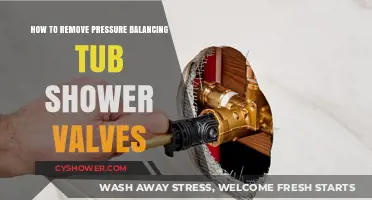 Easy Guide to Removing Pressure Balancing Tub Shower Valves
