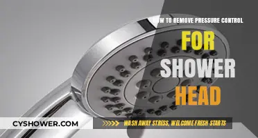 Easy Steps to Remove Pressure Control from Your Shower Head