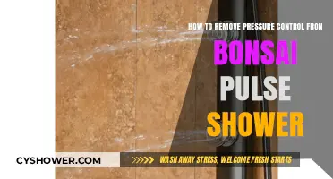 Easy Steps to Remove Pressure Control from Bonsai Pulse Shower