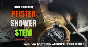 Easy Guide: Removing Price Pfister Shower Stem Step-by-Step