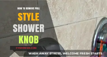 Easy Steps to Remove a Pull-Style Shower Knob: A DIY Guide