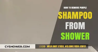 Quick Tips to Remove Purple Shampoo Stains from Your Shower