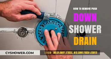 Easy Steps to Remove and Replace Your Push Down Shower Drain