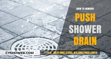 Easy Steps to Remove and Replace Your Push Shower Drain