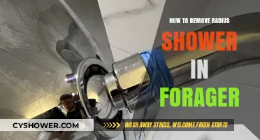 Easy Steps to Remove Radius Shower in Forager Game