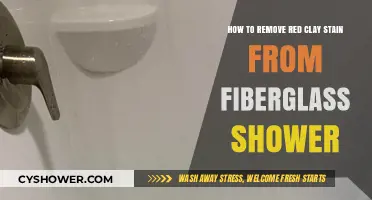 Effective Tips to Remove Red Clay Stains from Fiberglass Showers