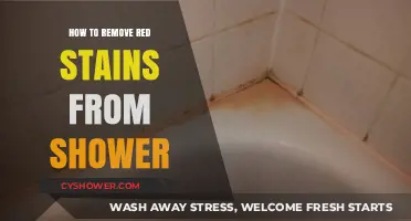 Effective Tips to Remove Red Stains from Your Shower Easily